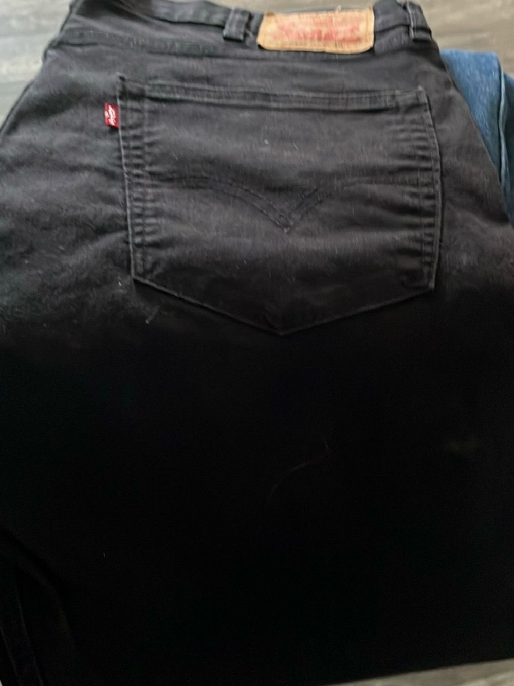 Levi's Black Slim Straight Men’s Jeans - Picture 2 of 2